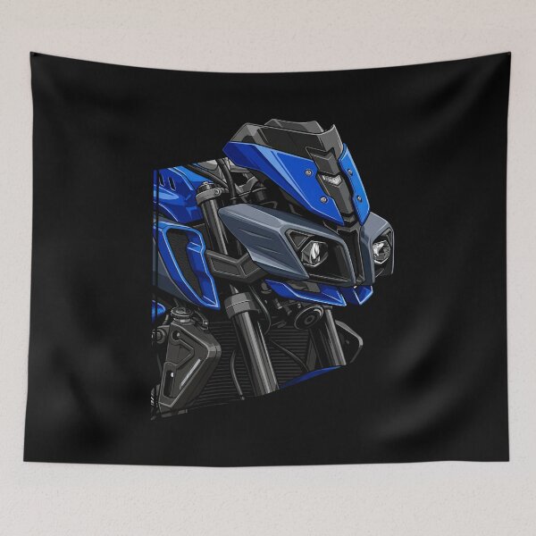 Item preview, Yamaha MT-10 Close-Up Motorcycle Illustration designed and sold by enzoade.