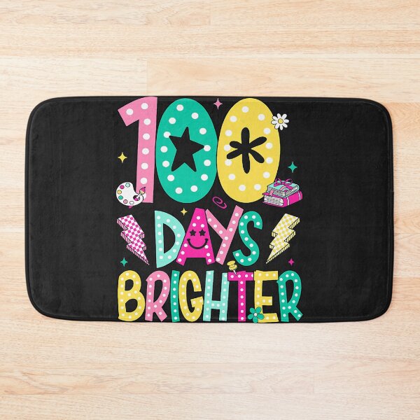 Item preview, Preppy 100 Days Brighter Happy 100th Day of School Boy Girl  designed and sold by ArleneRowe.