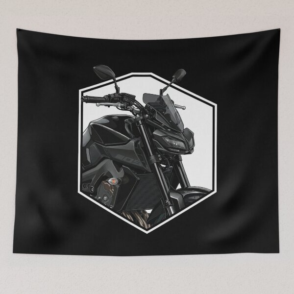 Item preview, Yamaha MT-09 Front Close-Up Naked Bike Design designed and sold by enzoade.