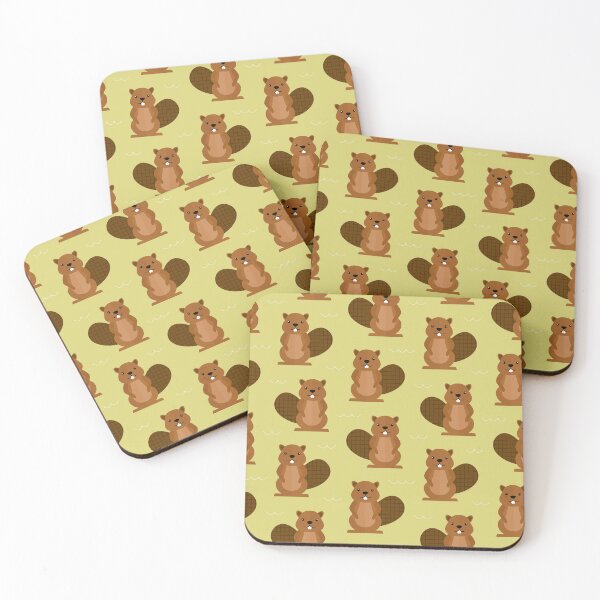 Item preview, Beavers on green designed and sold by reneesillus.