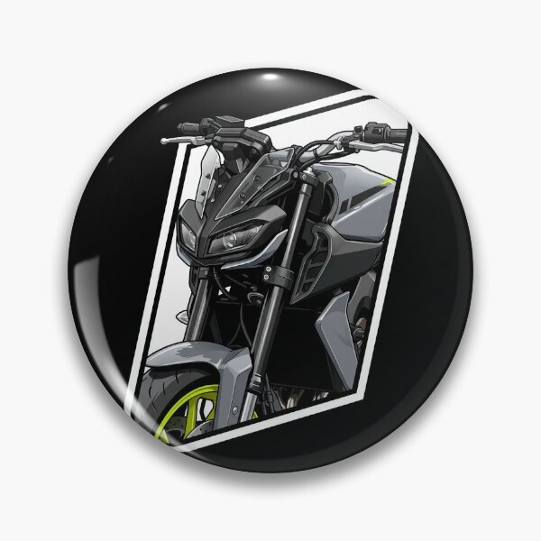 Item preview, Yamaha MT-09 Close-Up Motorcycle Illustration designed and sold by enzoade.