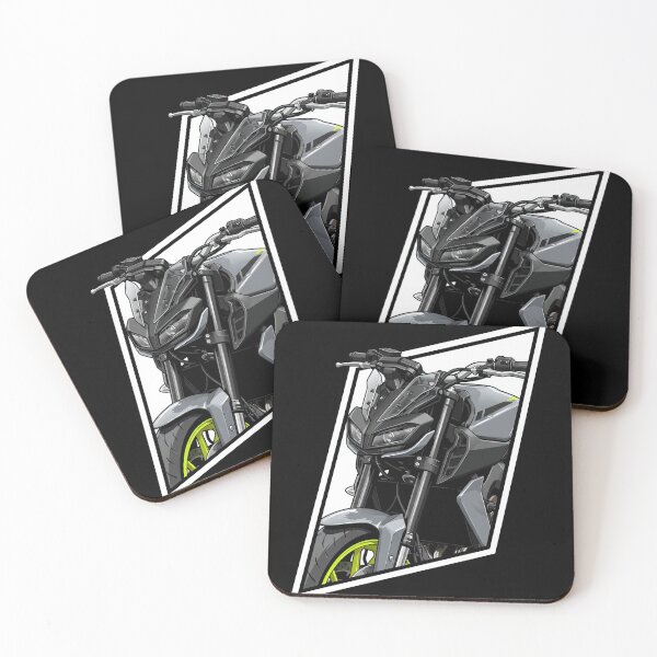 Item preview, Yamaha MT-09 Close-Up Motorcycle Illustration designed and sold by enzoade.