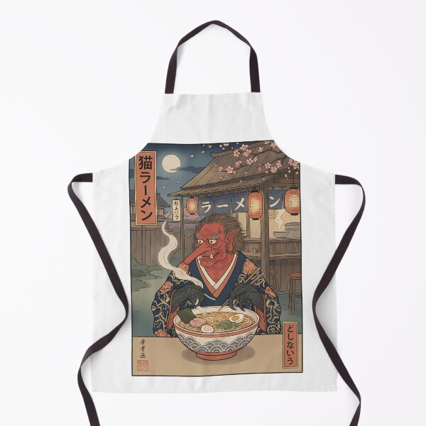 Item preview, Mythical Tengu Japanese Ramen Night Ukiyo-e designed and sold by k3rstman1.