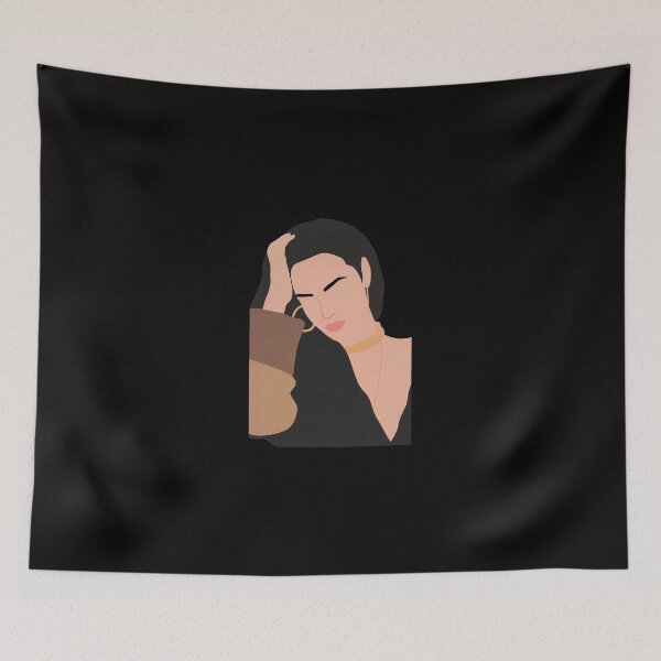 Item preview, Rihanna Lineless Illustration designed and sold by dsxclothing.