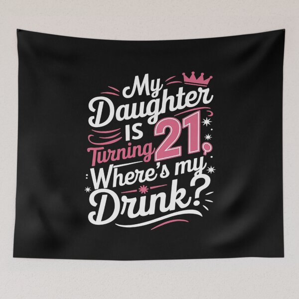 Item preview, 21st Birthday Dad Mom 21 Years Old Tee for Daughter Family designed and sold by MythWoot.