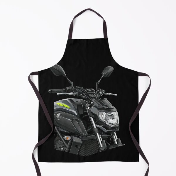 Item preview, Yamaha MT-07 Front Close-Up Detailed Bike Artwork designed and sold by enzoade.
