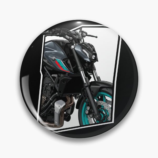 Item preview, Yamaha MT-07 Close-Up Motorcycle Illustration designed and sold by enzoade.