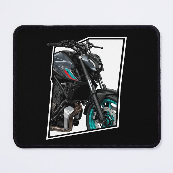 Item preview, Yamaha MT-07 Close-Up Motorcycle Illustration designed and sold by enzoade.