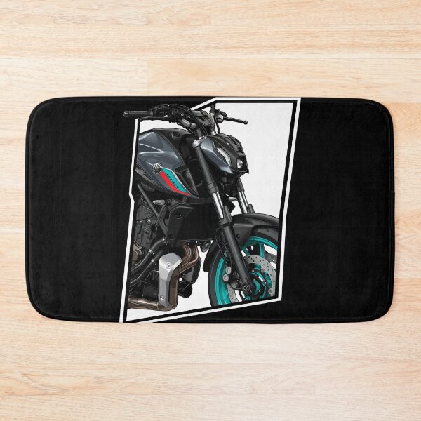 Item preview, Yamaha MT-07 Close-Up Motorcycle Illustration designed and sold by enzoade.