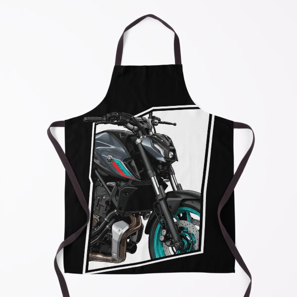 Item preview, Yamaha MT-07 Close-Up Motorcycle Illustration designed and sold by enzoade.
