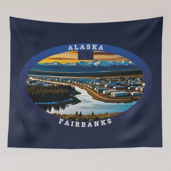 Item preview, Fairbanks Alaska Travel designed and sold by Thistle-TShop.