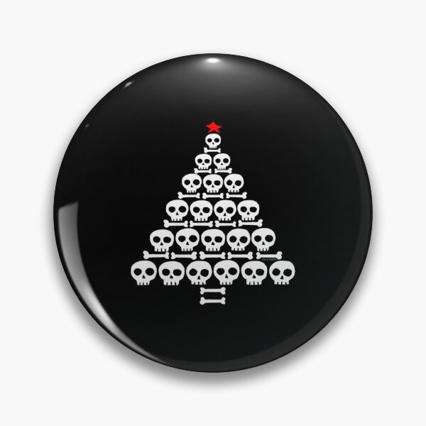 Item preview, Gothmas Skull and Bones Christmas Tree designed and sold by mnorseck38.