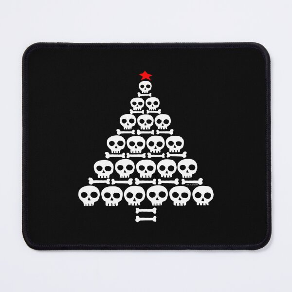 Item preview, Gothmas Skull and Bones Christmas Tree designed and sold by mnorseck38.