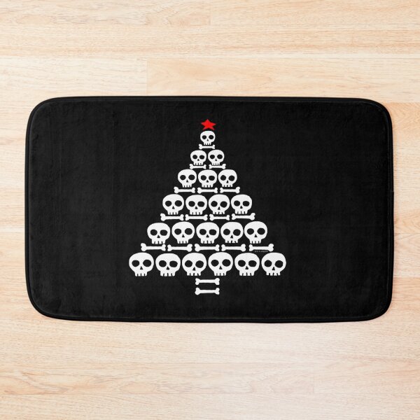 Item preview, Gothmas Skull and Bones Christmas Tree designed and sold by mnorseck38.