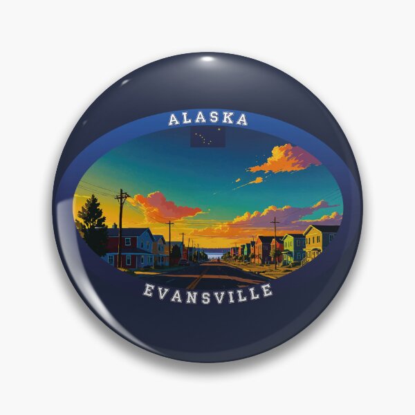 Item preview, Evansville Alaska Travel designed and sold by Thistle-TShop.