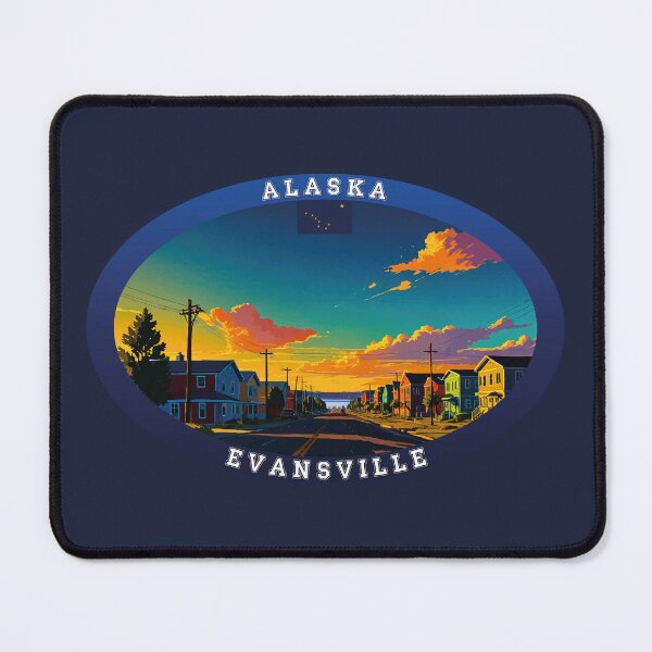 Item preview, Evansville Alaska Travel designed and sold by Thistle-TShop.
