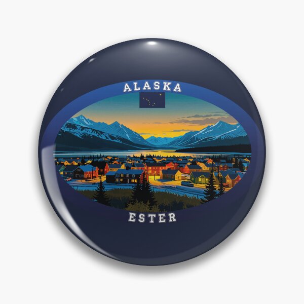 Item preview, Ester Alaska Travel designed and sold by Thistle-TShop.