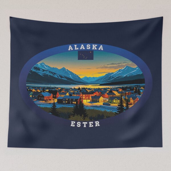Item preview, Ester Alaska Travel designed and sold by Thistle-TShop.