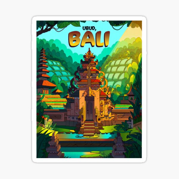 UBUD, BALI Sticker