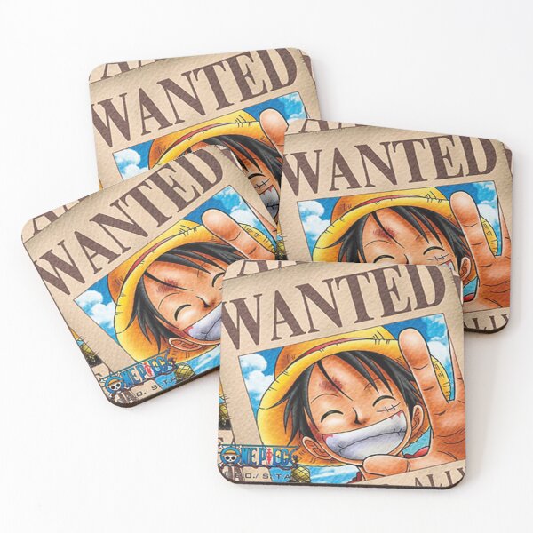Item preview, One Piece Wanted Poster Artwork | Anime Pirate Bounty Illustration designed and sold by Sticker-saga.
