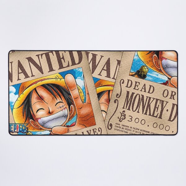 Item preview, One Piece Wanted Poster Artwork | Anime Pirate Bounty Illustration designed and sold by Sticker-saga.