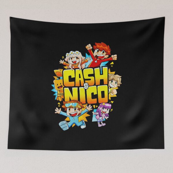 Item preview, Cash And Nico Bold Text Cartoon designed and sold by rawarden.