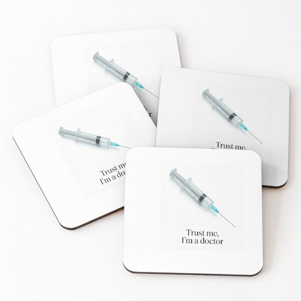 Item preview, Trust Me, I Am a Doctor – Funny Syringe Medical Design designed and sold by GoxyVision.