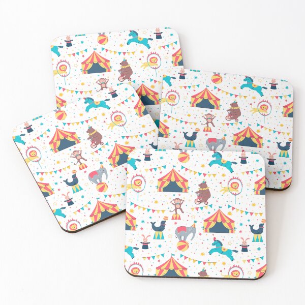 Item preview, circus animals and tents designed and sold by burbura.