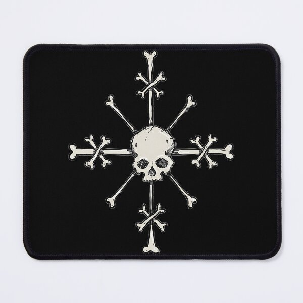 Item preview, Skullflake Black, Gothic Snowflake designed and sold by mnorseck38.