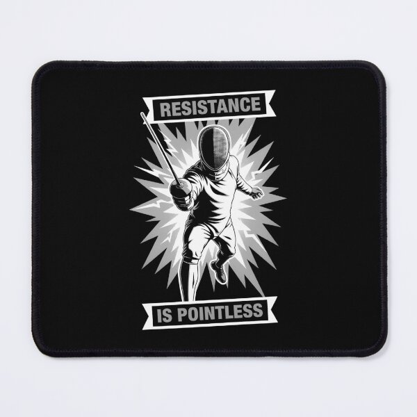 Item preview, Fencing Fencer Funny Vintage Resistance Is Pointless Fencers designed and sold by GrandeDuc.