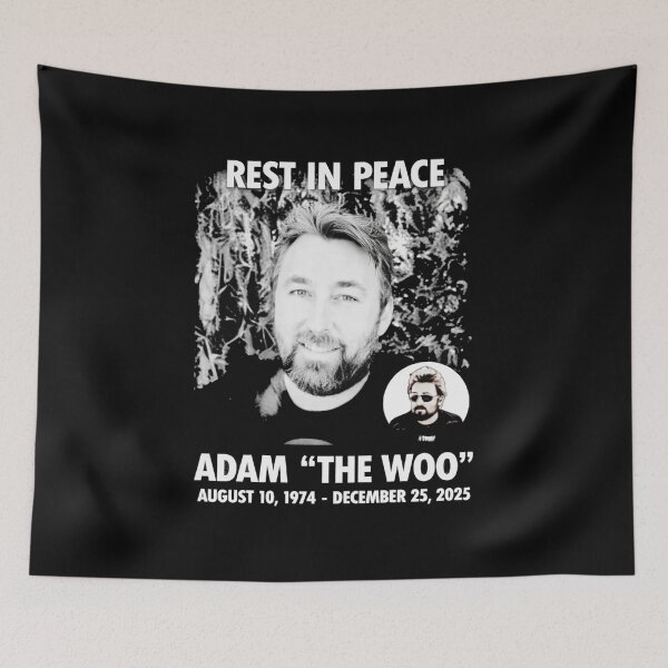 Item preview, Rip Adam The Woo August 10, 1974 – December 22, 2025  designed and sold by JulieHampto.