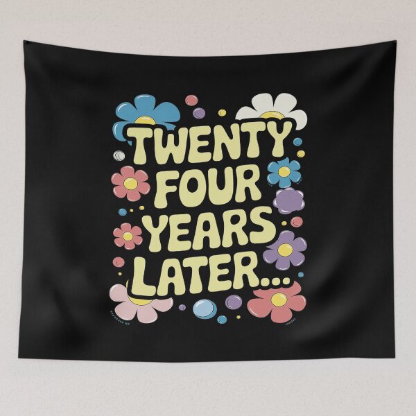 Item preview, 24 TWENTY FOUR YEARS LATER 24 year Old Birthday Bday designed and sold by MythWoot.