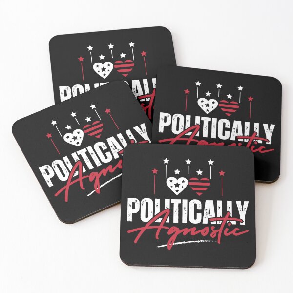 Item preview, Politically Agnostic | Political Quote Shirt designed and sold by PixelGrafiks.