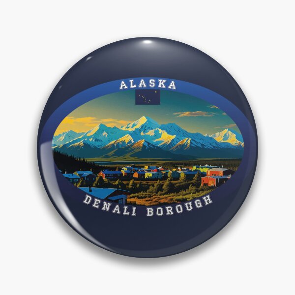 Item preview, Denali Borough Alaska Travel designed and sold by Thistle-TShop.