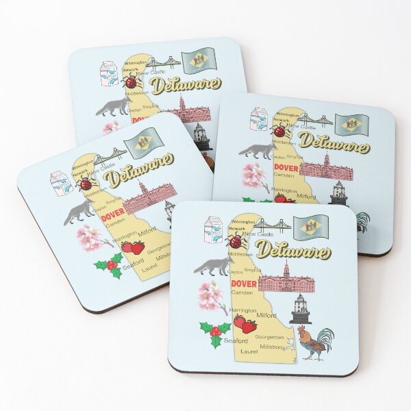 Item preview, Delaware Pride, The First State Icons designed and sold by mashmosh.