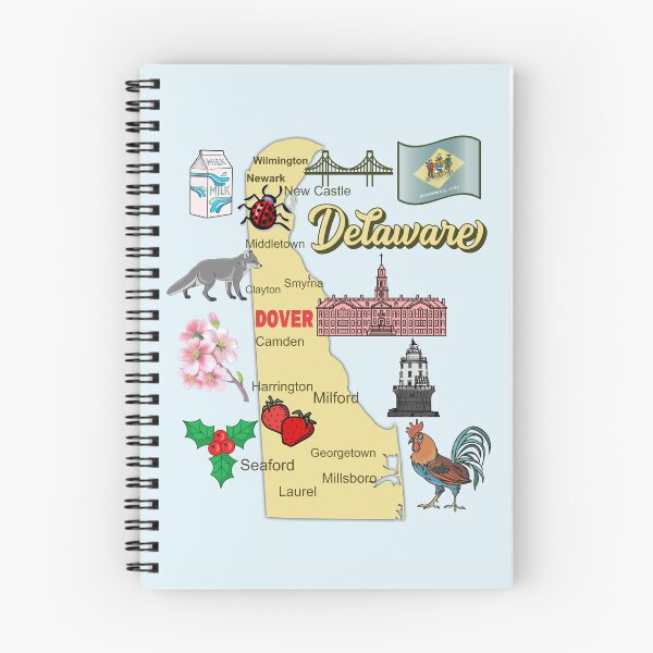 Item preview, Delaware Pride, The First State Icons designed and sold by mashmosh.