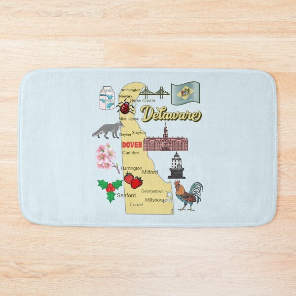 Item preview, Delaware Pride, The First State Icons designed and sold by mashmosh.