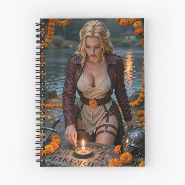 Item preview, Astrid blonde warrior marigold lake ritual designed and sold by CathryneDelamort.
