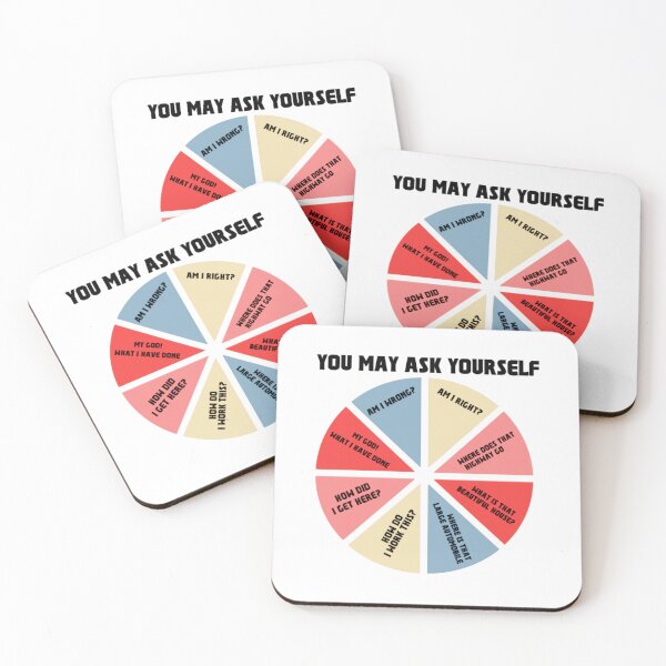 Item preview, Bold Color You May Ask Yourself Decision Wheel designed and sold by karehildebrand.