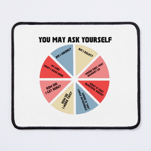 Item preview, Bold Color You May Ask Yourself Decision Wheel designed and sold by karehildebrand.