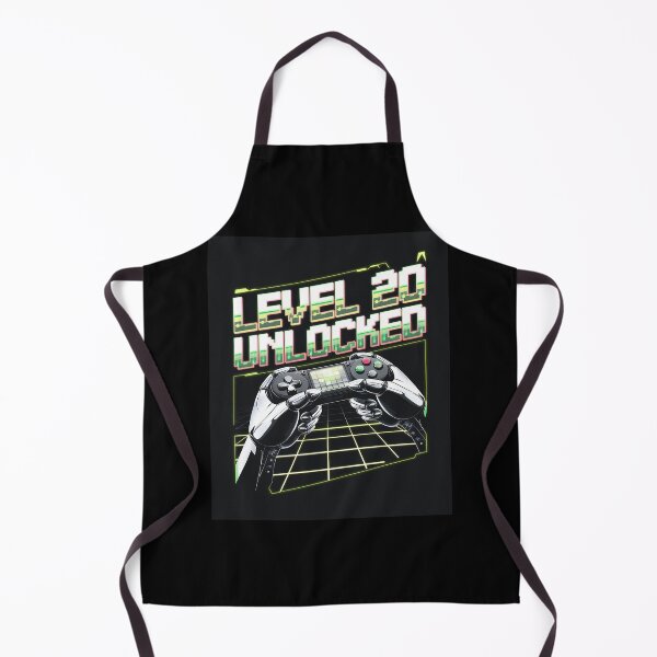 Item preview, Level 20 Unlocked Gamer Video Games 20th Birthday designed and sold by angolinnArt.