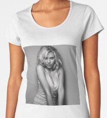 Scarlett Johansson Women's Premium T-Shirt