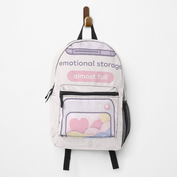 Item preview, Emotional Storage Almost Full – Cute Aesthetic Feelings T-Shirt designed and sold by KDesignCrafts.