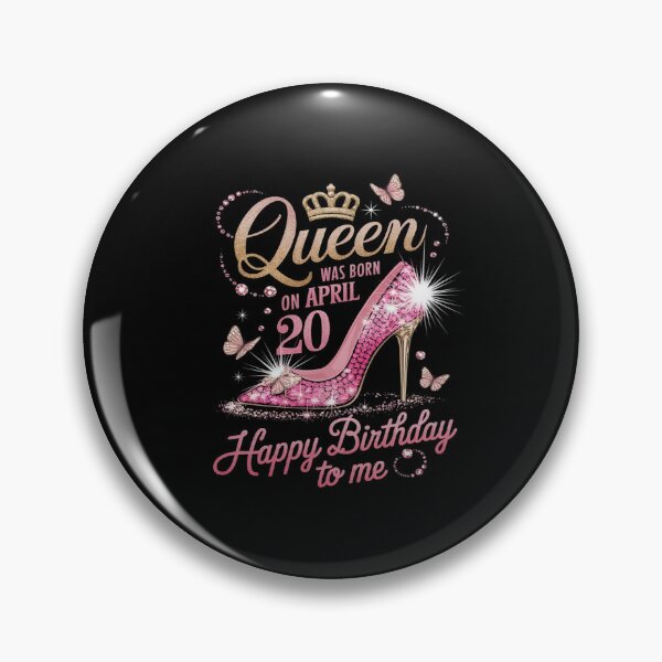 Item preview, A Queen Was Born on April 20, 20th April Birthday designed and sold by MythWoot.