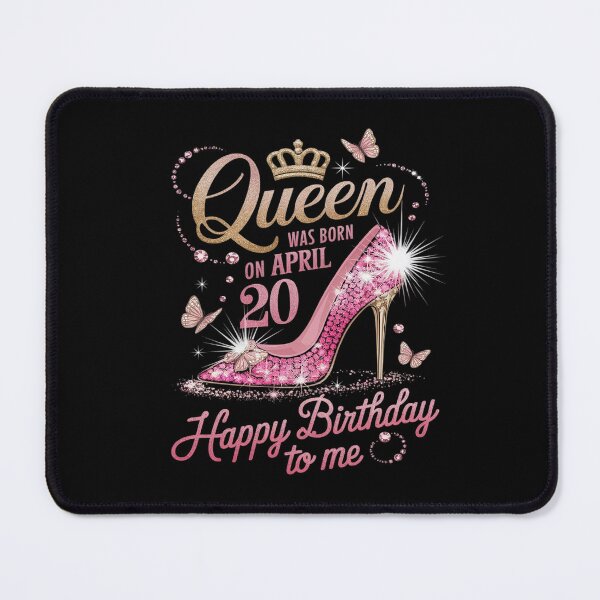 Item preview, A Queen Was Born on April 20, 20th April Birthday designed and sold by MythWoot.