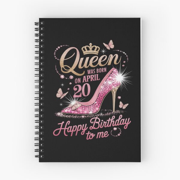 Item preview, A Queen Was Born on April 20, 20th April Birthday designed and sold by MythWoot.