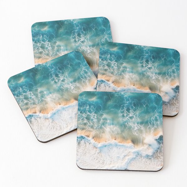 Item preview, Ocean waves on the beach designed and sold by MiraCleAI.