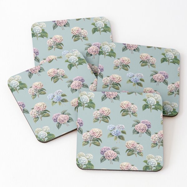 Item preview, Vintage Hydrangea Flowers Seamless Botanical Pattern Illustration designed and sold by EL-Lebedenko.