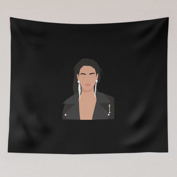 Item preview, Rihanna Lineless Illustration designed and sold by dsxclothing.