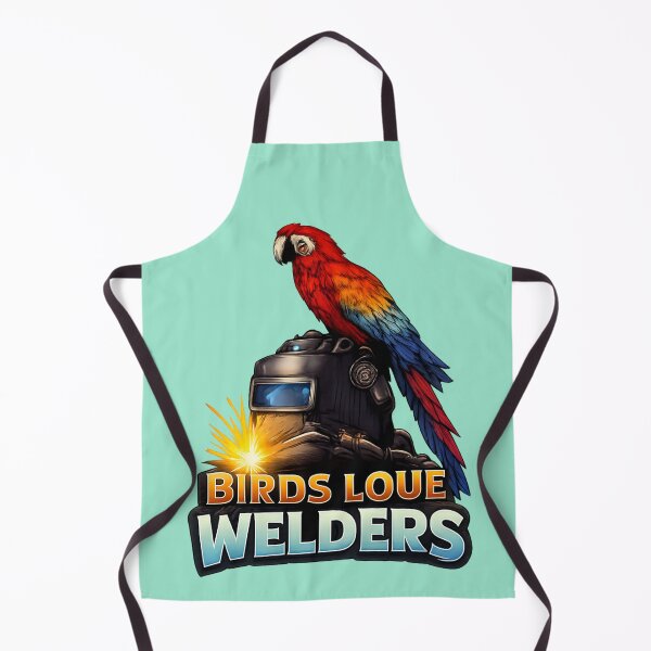 Item preview, Birds Love Welders – Funny Bird Lover Welding Design designed and sold by SidTastic .